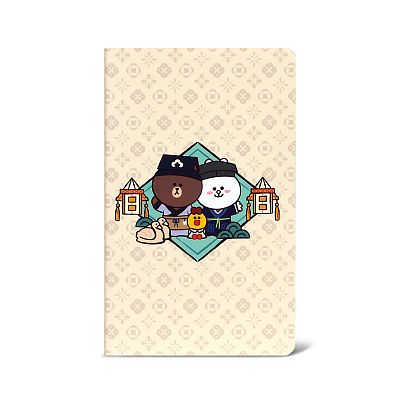 NPM | LINE FRIENDS  穿越故宮 64K手心筆記 (明)